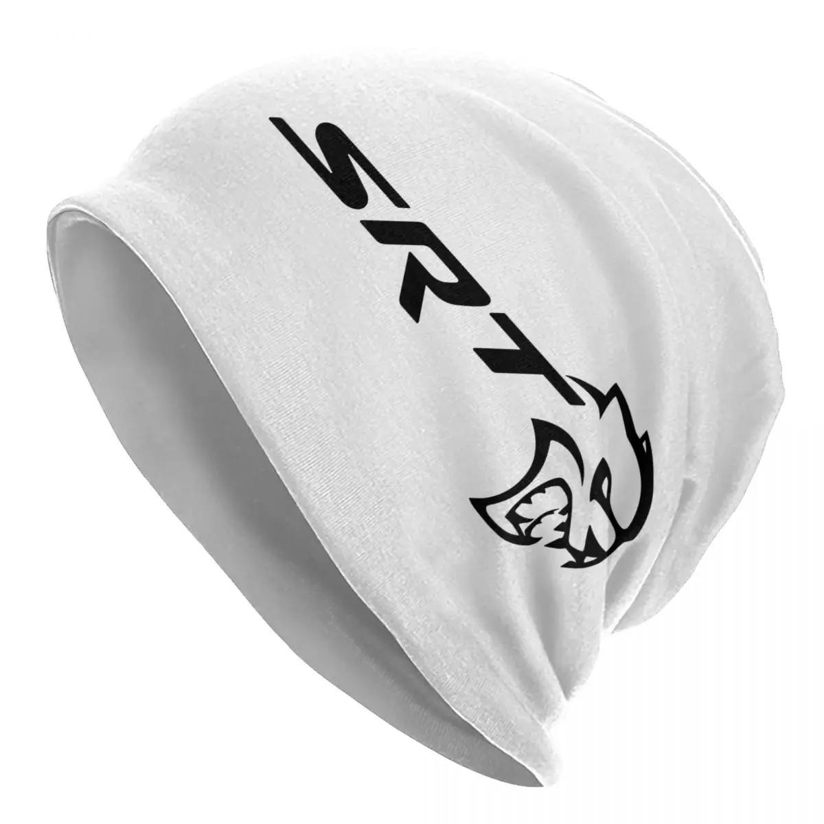 SRT Hellcat Demon Dodge Challenger Car Racing Warm Knitted Cap Bonnet Hat Autumn Winter Outdoor Beanies Hats for Men Women Adult