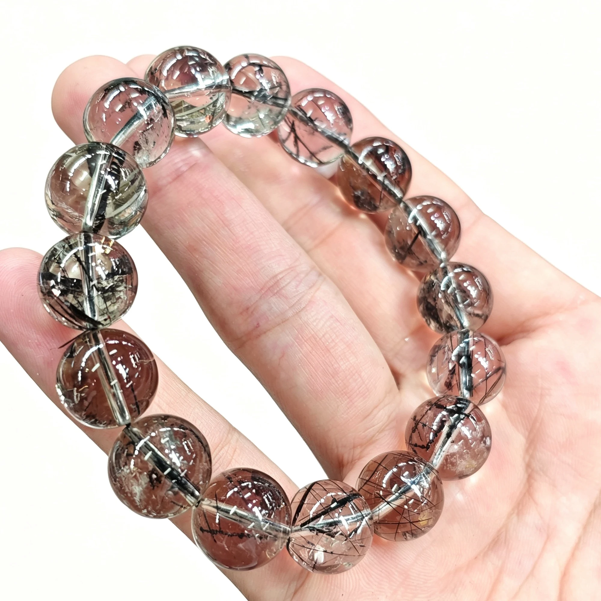 pulsera-de-cuarzo-turmalinado-natural-base-oscura-lisa-cristal-de-aguja-negra-pulsera-elastica-regalo-1-pieza-aleatoria