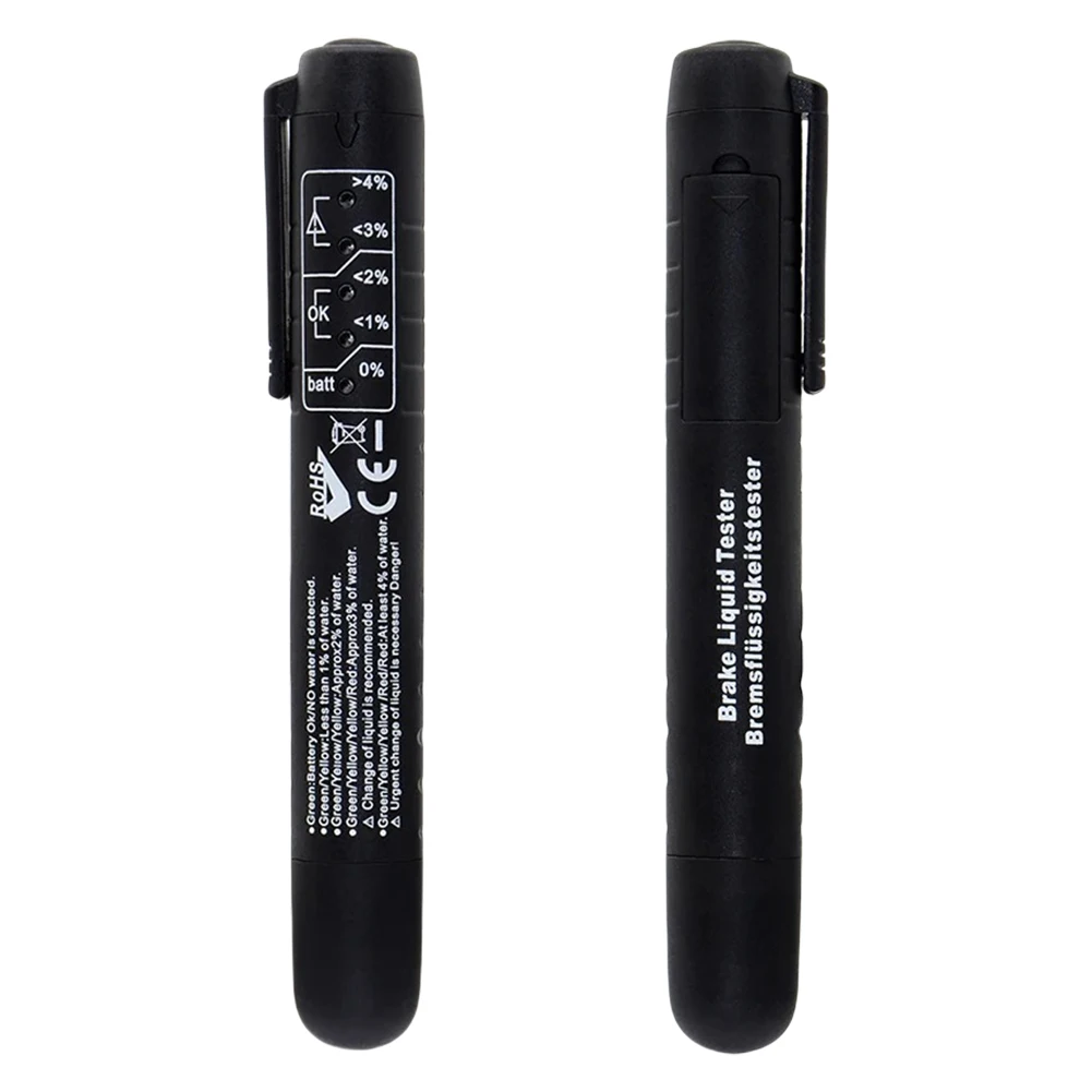 Accurate Oil Quality Diagnostic Tool LED Indicator Car Brake Fluid Tester Oil Quality Detector Car Vehicle Auto Testing Tool