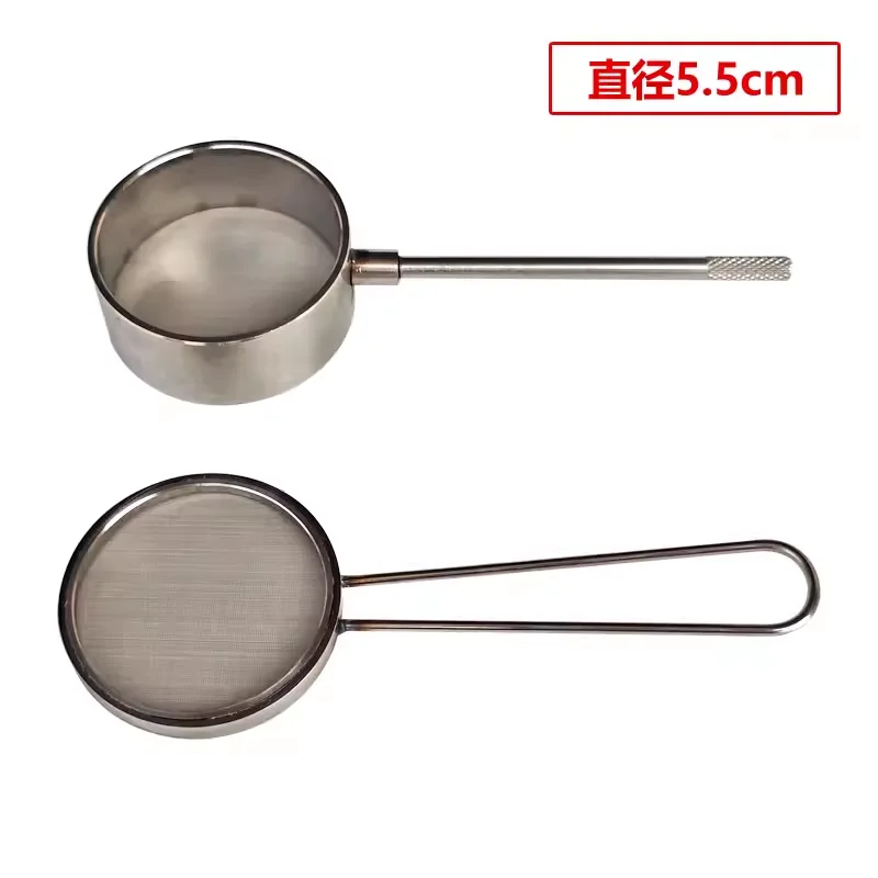 5cm cell sieve with handle experimental sieve low ring stainless steel cell sieve 304 stainless steel standard sieve