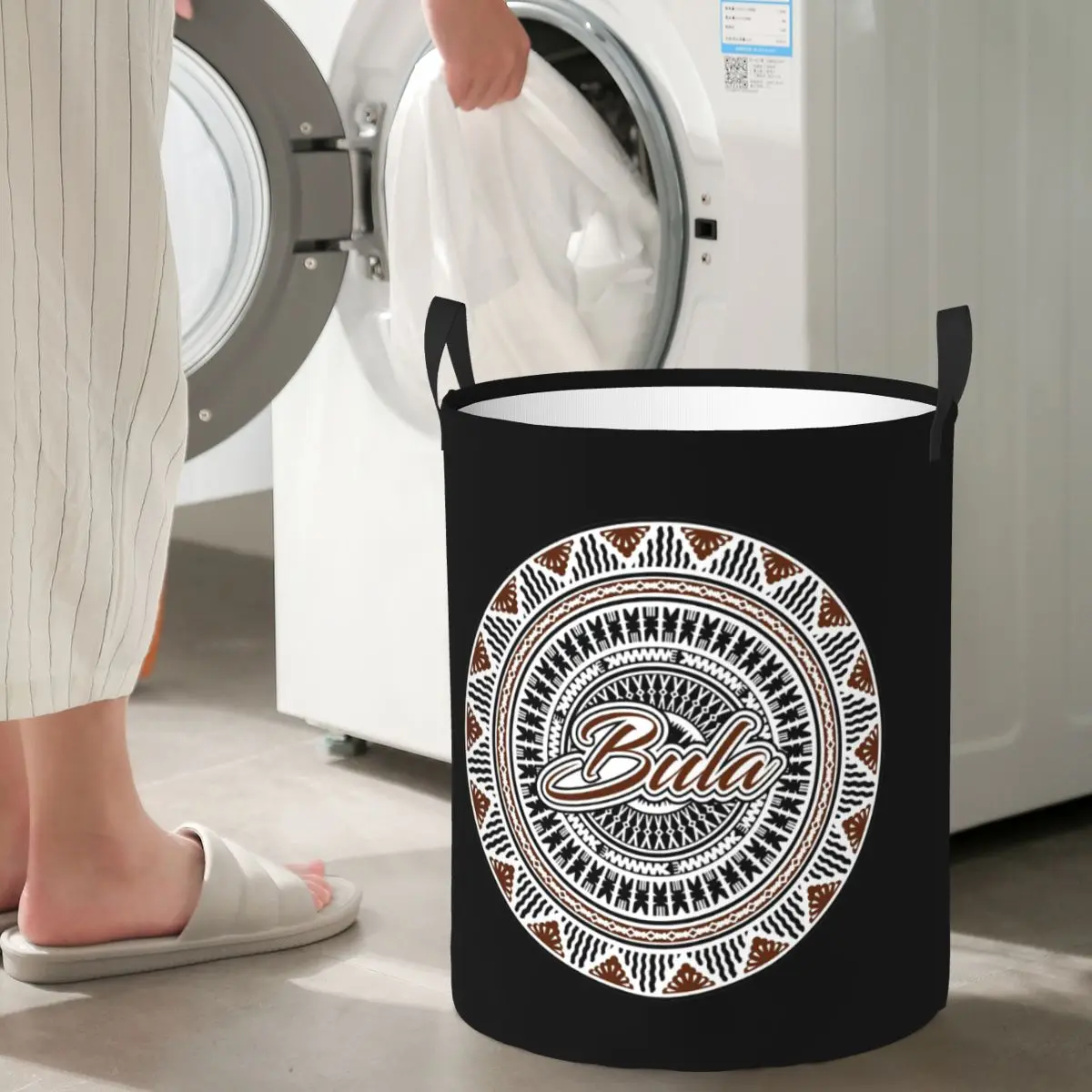 

Laundry Collector Fiji Bula Kesakesa Design Folding Laundry Basket Home Organizer Baby Washing Basket Home Organizer