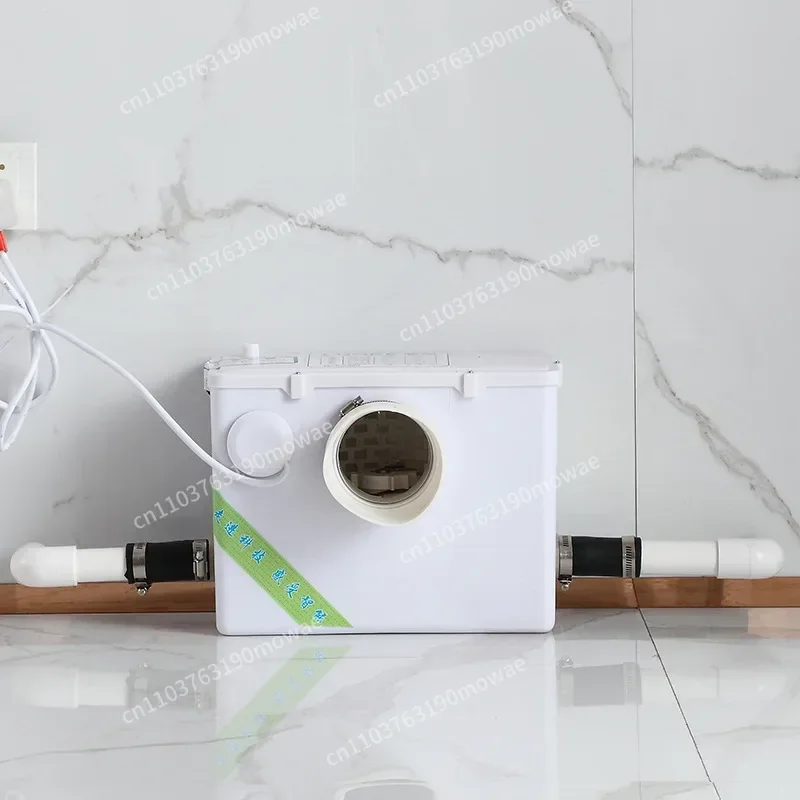 500W Sanitary Macerator Pump Auto Disposal Crush Waste Water Bath Toilet Sink Electric pulverizer septic device sewage lifter