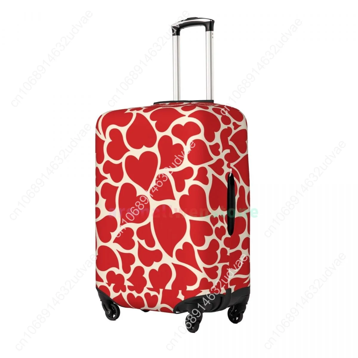 Valentines Throws Luggage Cover Suitcase Protector Thicken Elasticity Dust Covered Anti-scratch Protective Case 18-32 Inch