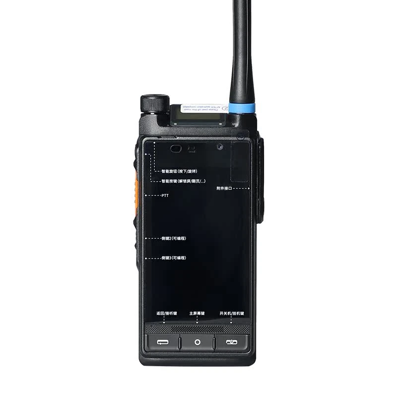 Telecamera walkie-talkie di rete pubblica Posizionamento Bluetooth Combinetta standard PDT completa Netcom