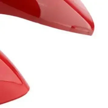 

1Pair Wing Door Mirror Cover Passenger Driver Side Wing Mirror Cover Cap For Ford Fiesta MK7 2008-2017 Red Car Accessories