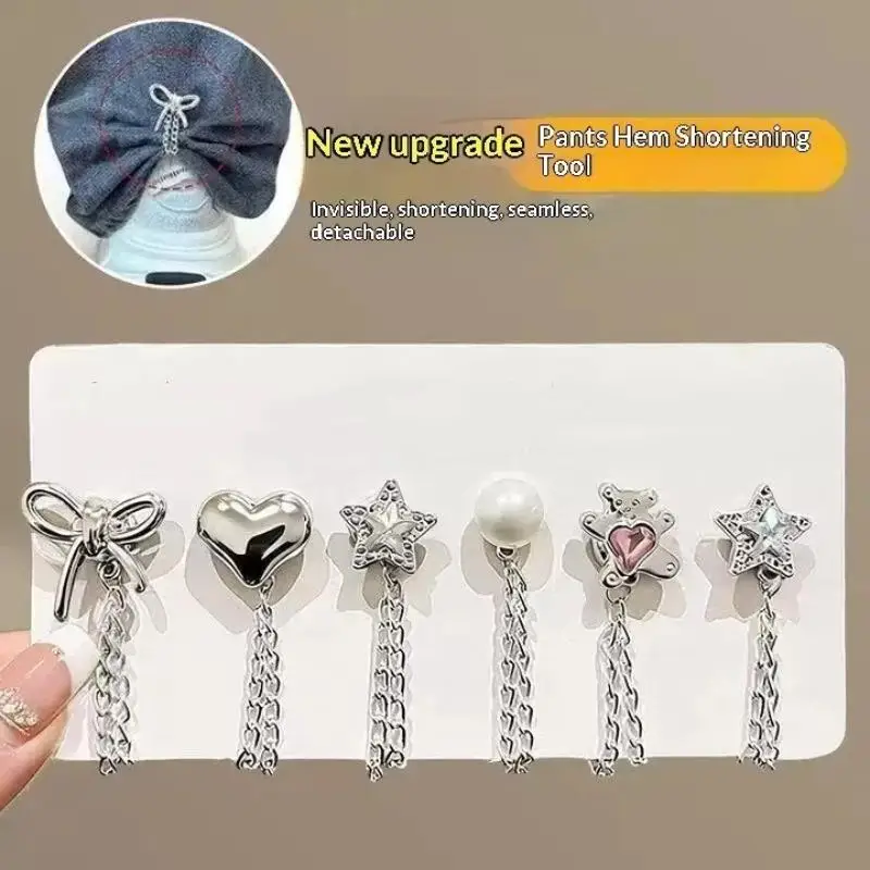 5Pcs Multi-Function Clothing Clips Cute Decorative Reusable Shirt Fasteners for Home Laundry Travel Wardrobe Sorting