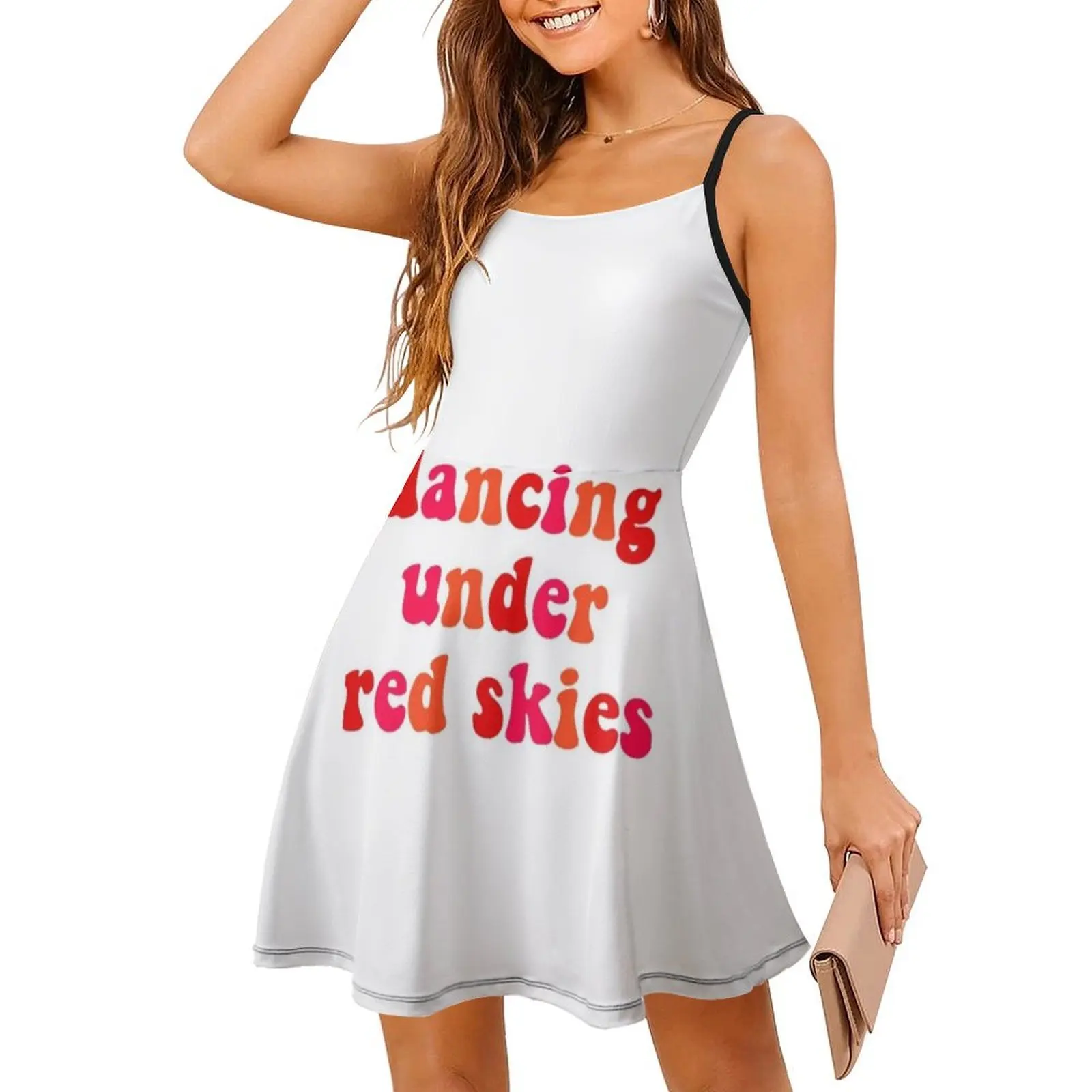 فستان بوهيمي عتيق تحت السماء الحمراء للرقص بأكمام منتفخة أو خيارات بدون أكمام للنساء فستان Dermot Kennedy Stuff الرائج