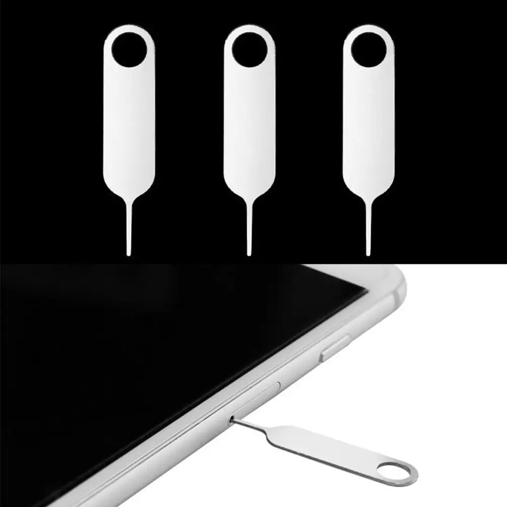 NEW 100pcs Anti-Lost Card Pin For IPhone 11 14 X Max Universal Sim Card Remover Tray To Open The Sim Card Eject