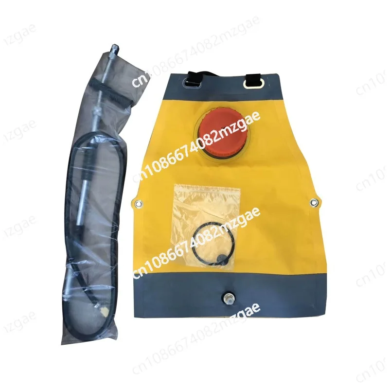 Portable Durable 20L Yellow Backpack Sprayer with PVC Construction, Fine Water Mist System for Outdoor Use