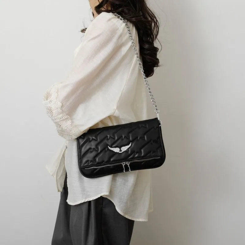 High Quality Designer Diaper Bag For Women Simple Vintage Handbag Leather Crossbody Shoulder Purse Tote Messenger Satchel - view 2