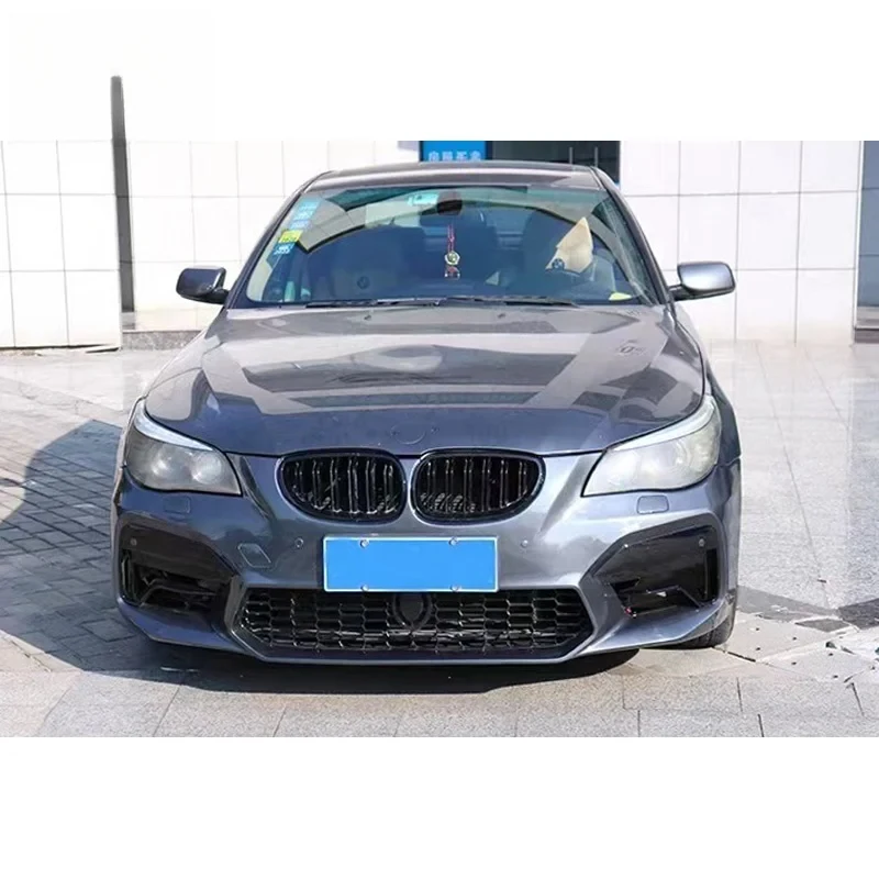 

Hot Selling PU Material Car Bumpers 5 Series E60 Upgrade New M5 Style Front Bumper Car Bodykit