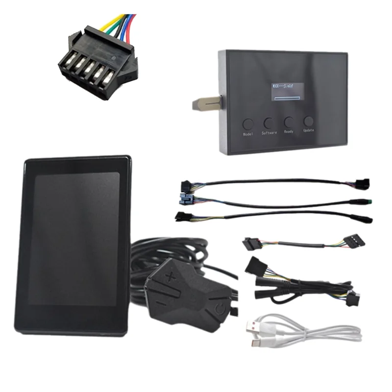 

A95Q-For E-Scooter For E-Bike LCD Meter Protocol Writer Identifier Programmer Kit 24V/36V/48V/60V Supports NO. 2/J/5S/KDS