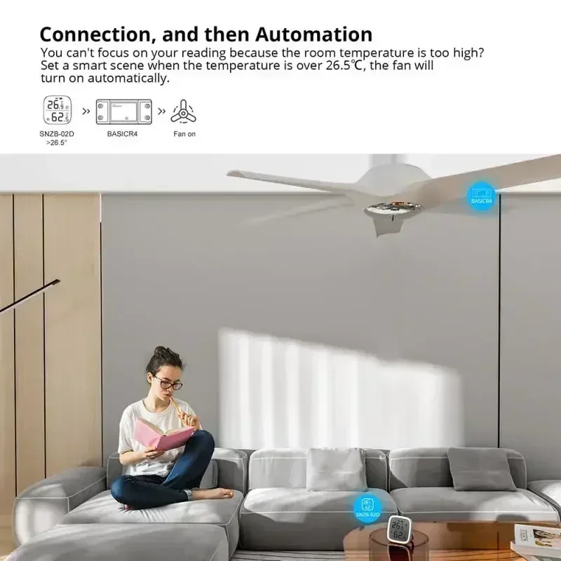 1-5PCS SONOFF BASICR4 WiFi Interruttore Intelligente Temporizzazione Vocale A Distanza Supporto di Controllo Remoto Assistente Domestico Alexa Alice Ewelink App