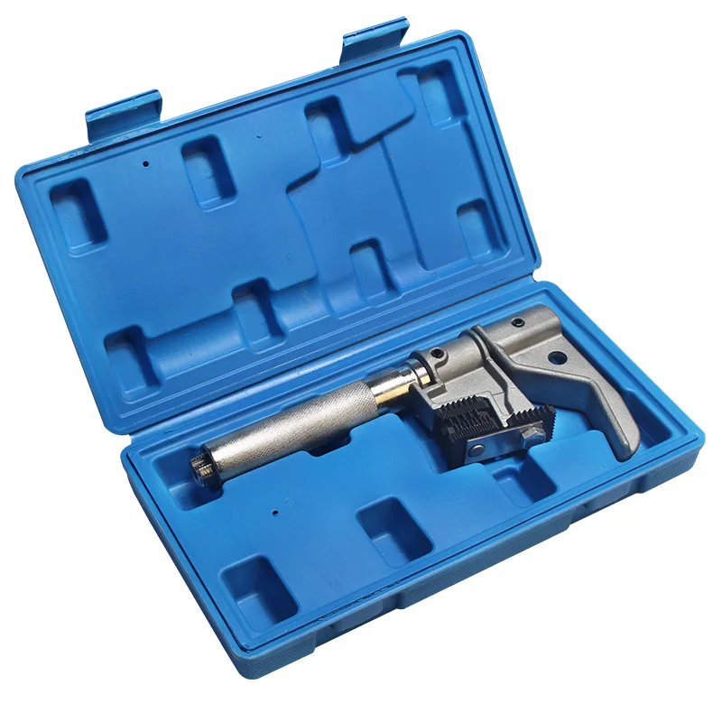 

Universal thread repair tool set, replaceable head type thread repair tool set, external thread restorer