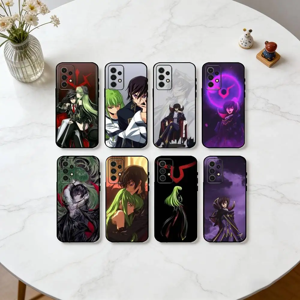 C-Code Geass Zero Mask Art   Phone Case Black Silicone Soft For Samsung S25,S24,S21,S22,S23,S30,Ultra,S20,Plus,Fe,Lite