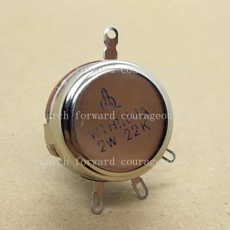 10PCS WTH118-1A single-turn carbon film potentiometer, 22K audio speed control potentiometer, handle length 25MM