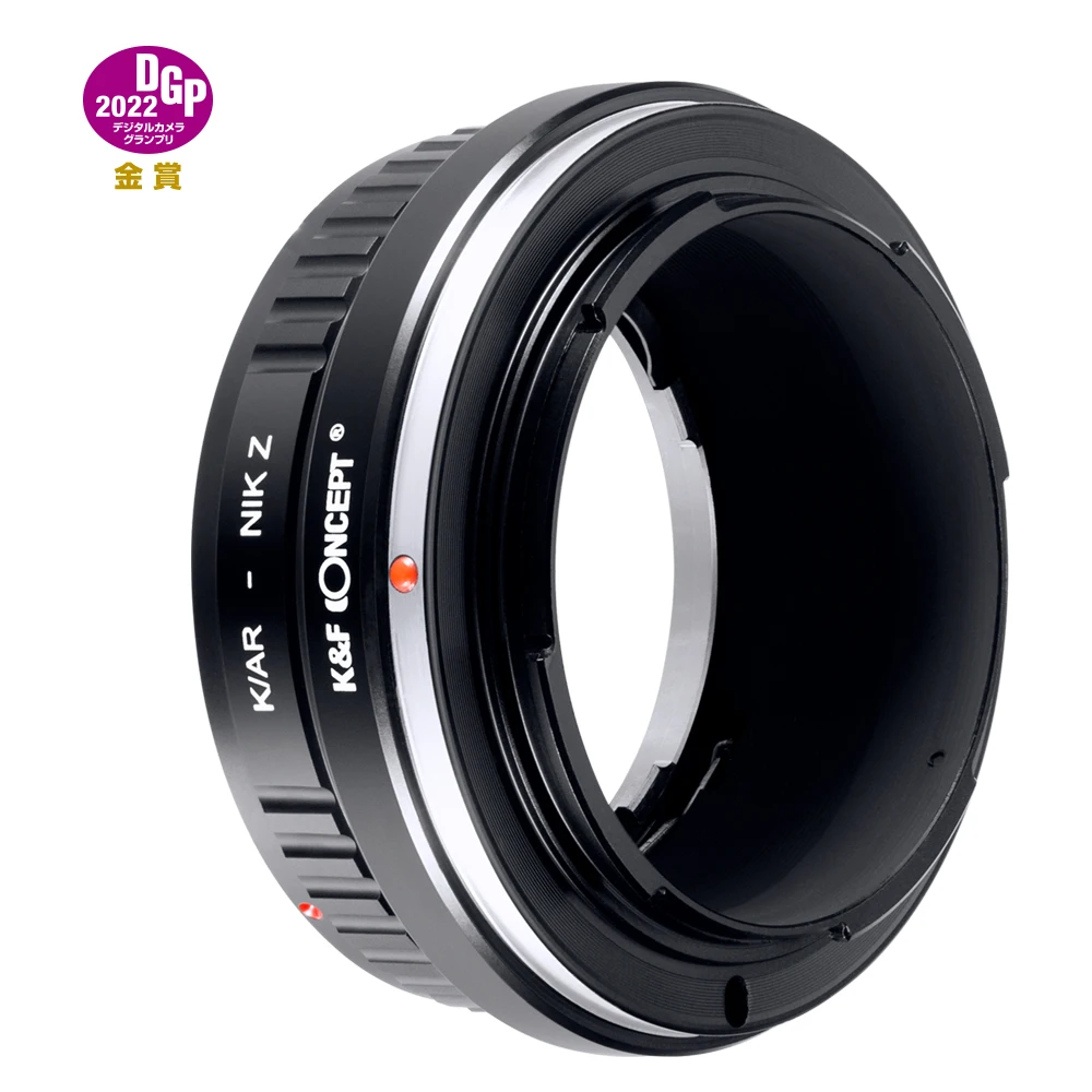 K & F CONCEPT K/AR-NIK Z K/AR Lens to Z Mount Camera Adapter Ring For Konica AR Lens to Nikon Z Z50 ZFC Z5 Z6 Z7 Z9 Camera