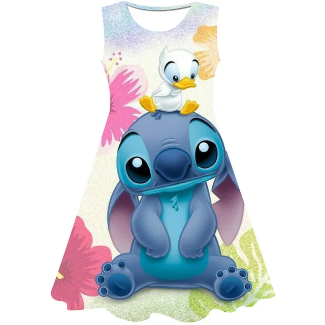 

Disney Stitch Princess Dress Children's Birthday Princess Dress Girls Dress Fashion Trendy Children's Birthday Party Outfit