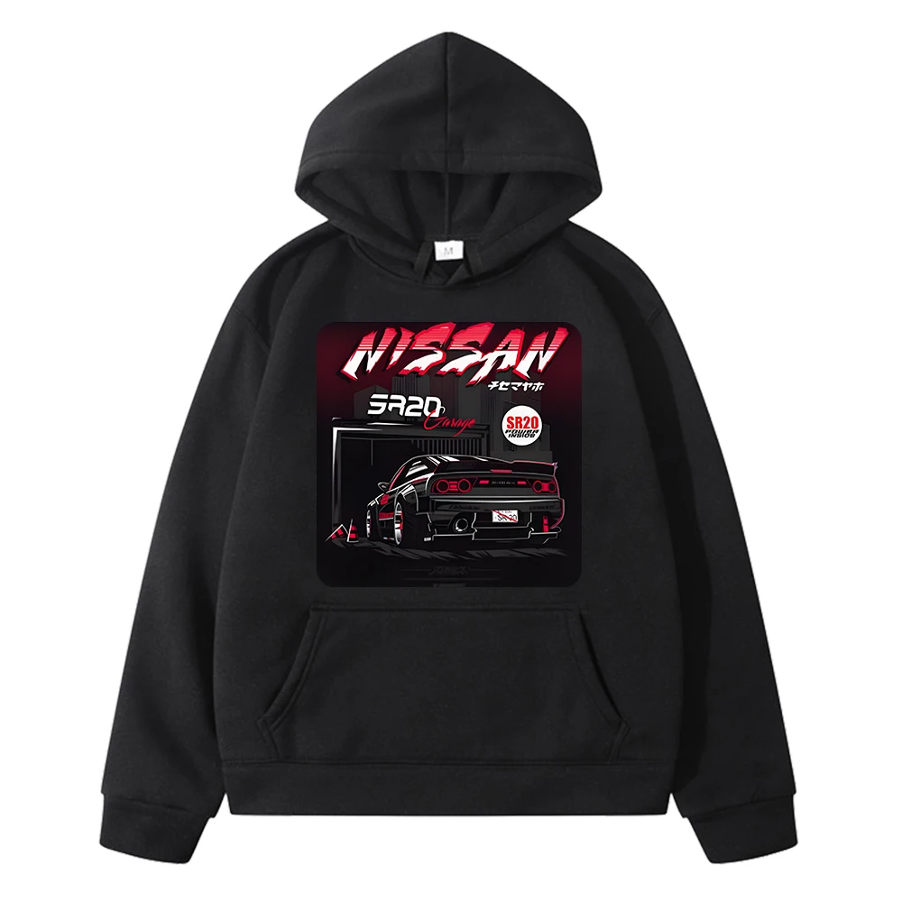 JDM Manga Print anime hoodie Autumn Fleece sweatshirt y2k sudadera Japanese Car hoodies boys pullover jacket kids clothes girls