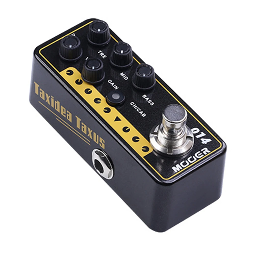 

MOOER 014 Taxidea Taxus Guitar Effect Pedal Digital Preamp Multi Effect Electric Guitars Synthesizer Guitar Music Effector Part