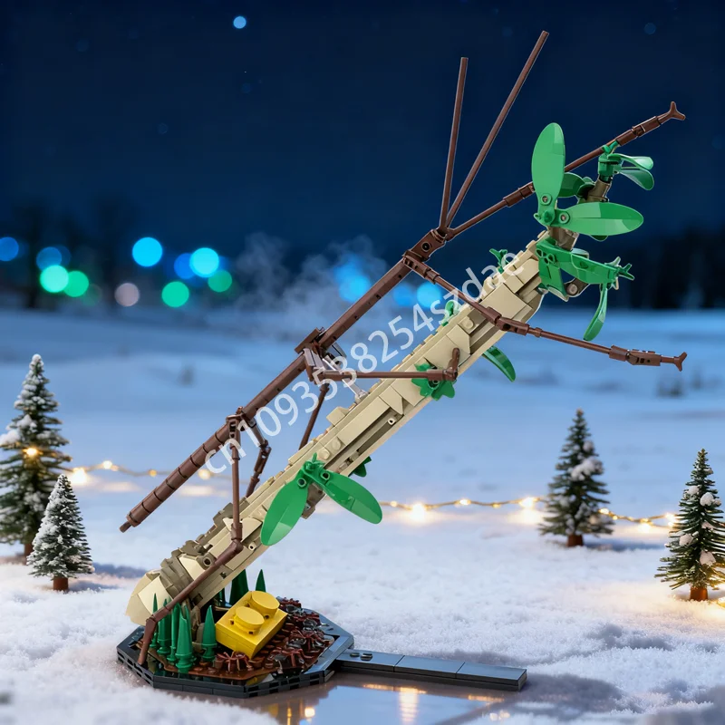 

361pcs MOC Stick Bug The Insect Collection Model Building Blocks DIY Idea Education Brick Christmas Gifts Kids Toy Birthday