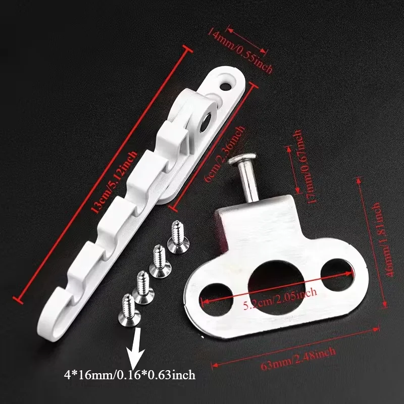 Picture 3: Portable Window Blocking Lock Adjustable Multiple Gears Window Position Stopper Windproof Fixator Window Limiter Blocker