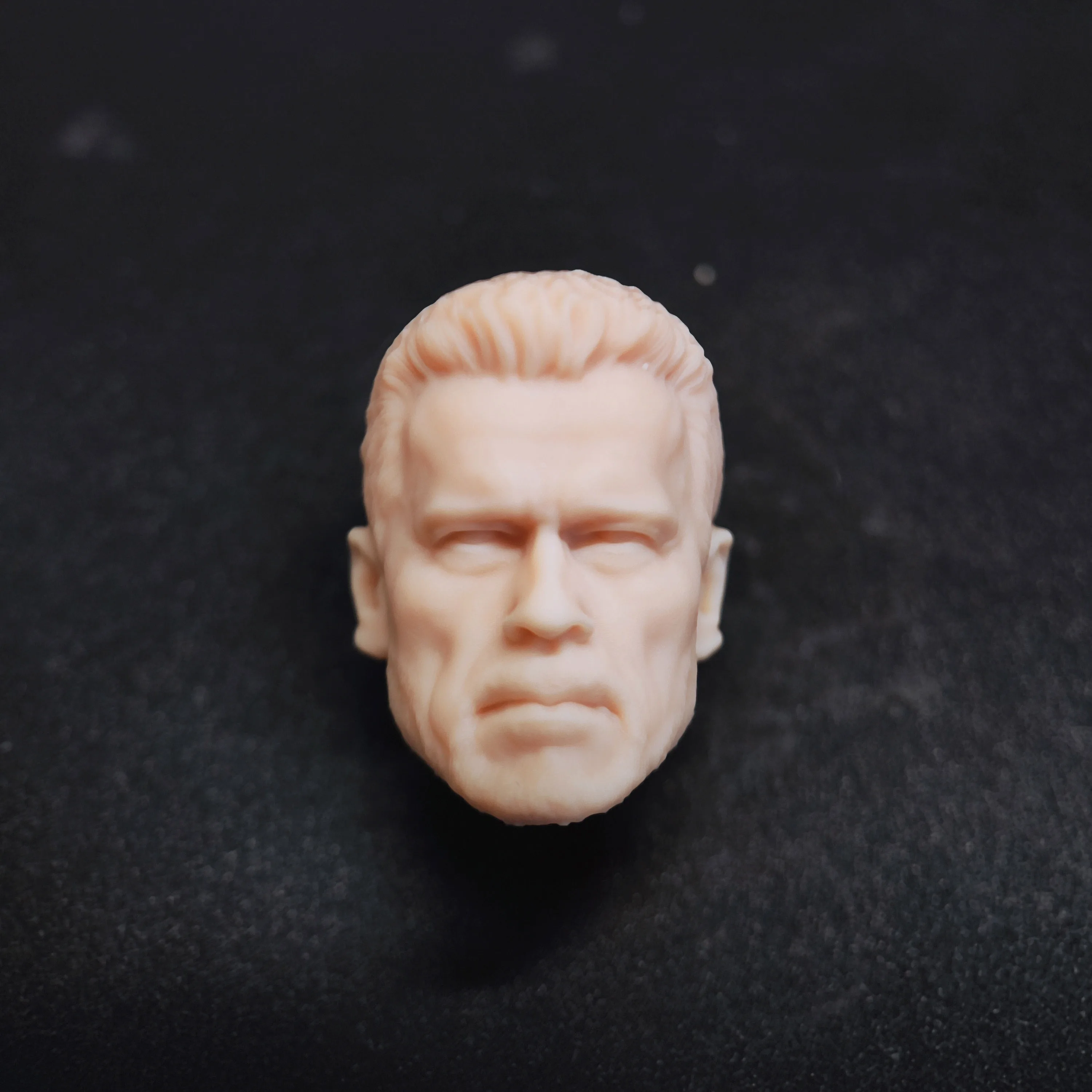 HL1717 DIY Customized 1/18 1/12 1/10 Scale Unpainted Head Sculpt for 3.75