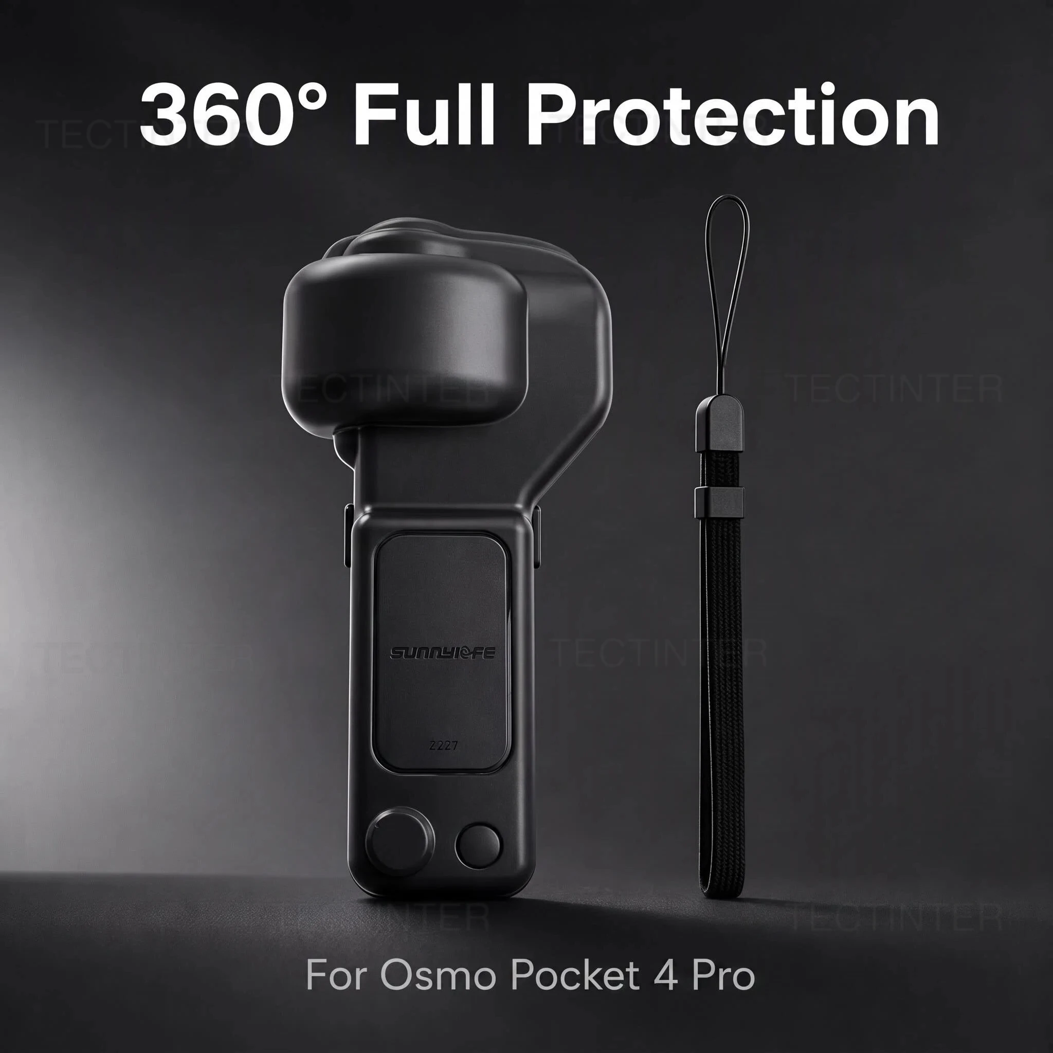 Lens Screen Protector Cover for DJI Osmo Pocket 4P Gimbal All In One Anti Fall Flip Hard Shell Case for DJI Osmo Accessories