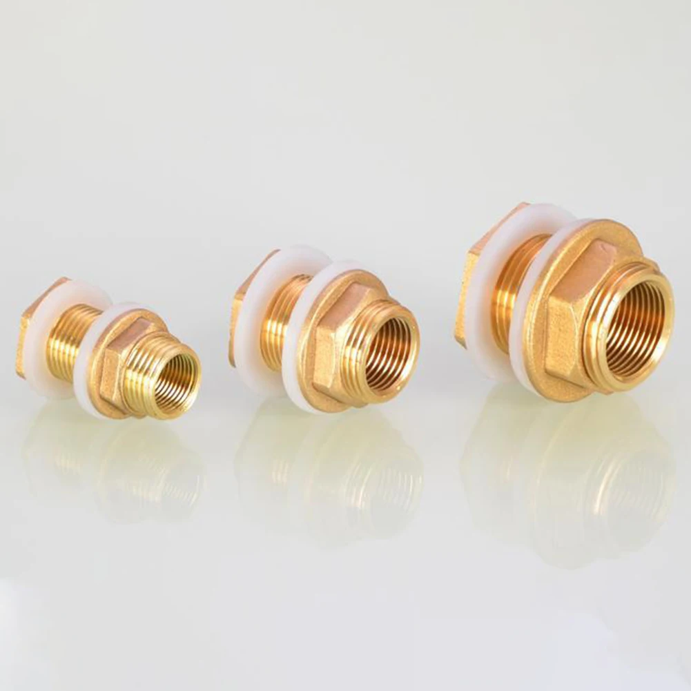 

2PCS Thread Reducer Brass Hex Reducing Adapters DN15 DN20 DN25 For Wire Tank Connector For Water Oil Gas Pipe Fittings