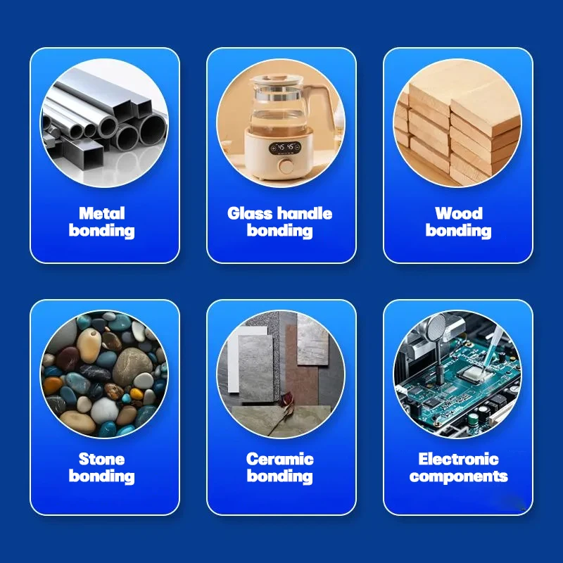 راتنجات الايبوكسي AB الغراء ربط قوي لاصق شفاف عالي اللزوجة مقاوم للماء إصلاح المعادن والسيراميك والمكونات الإلكترونية #3