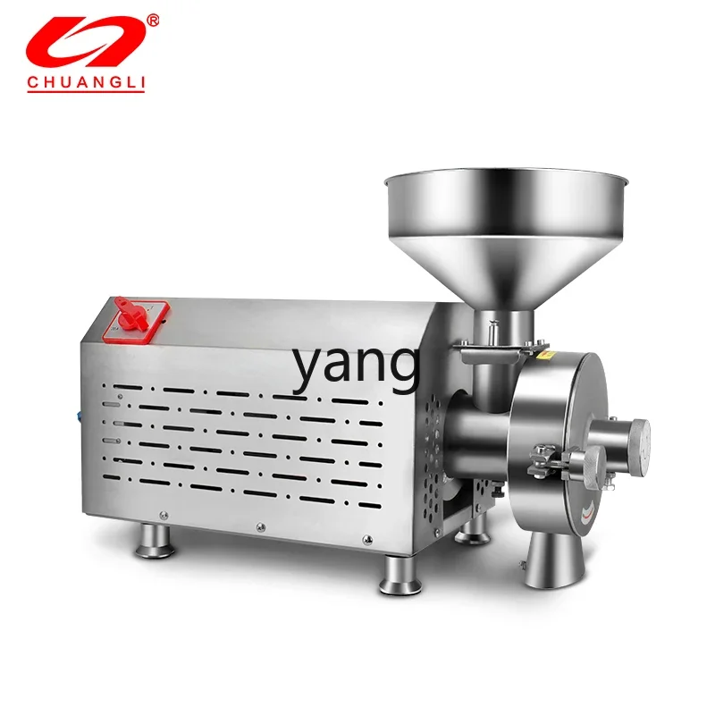 

YJQ Whole Grain Mill Commercial Ultrafine Grinding Large Sesame and Peanut Mill