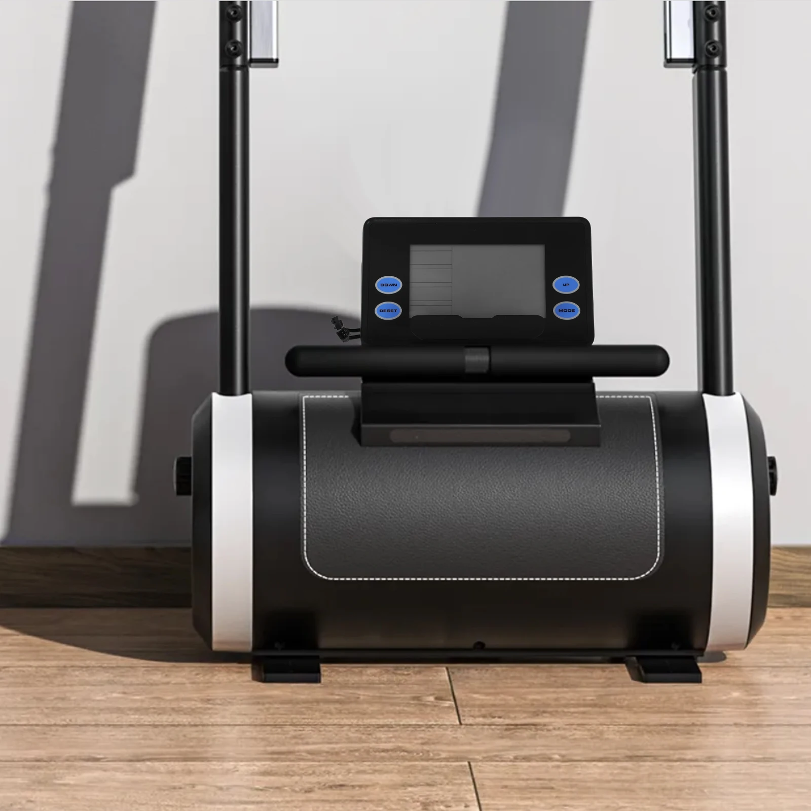 

Digital Rowing Machine Monitor Display Home Fitness Black Small Portable LCD Tracker Speed Counter Gym Sensor