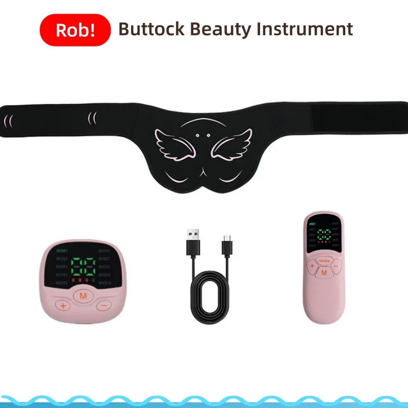

Electric hip muscle stimulator with remote control, fitness massager, weight loss, 10 modes, 30 intensity levels