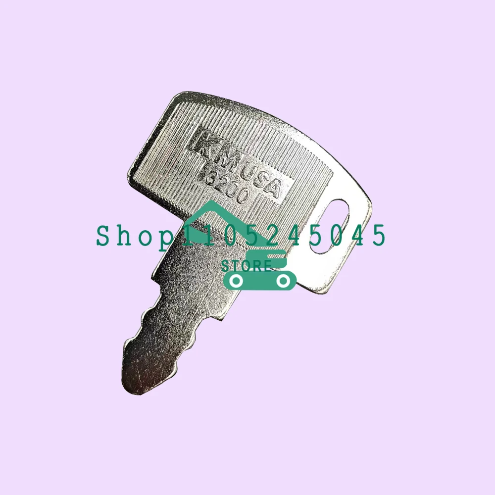 50pcs 3200 Ignition Key 12657078720 for 3200 Mahindra Tractor 2310 2810 3510 4110 Engine High Quality