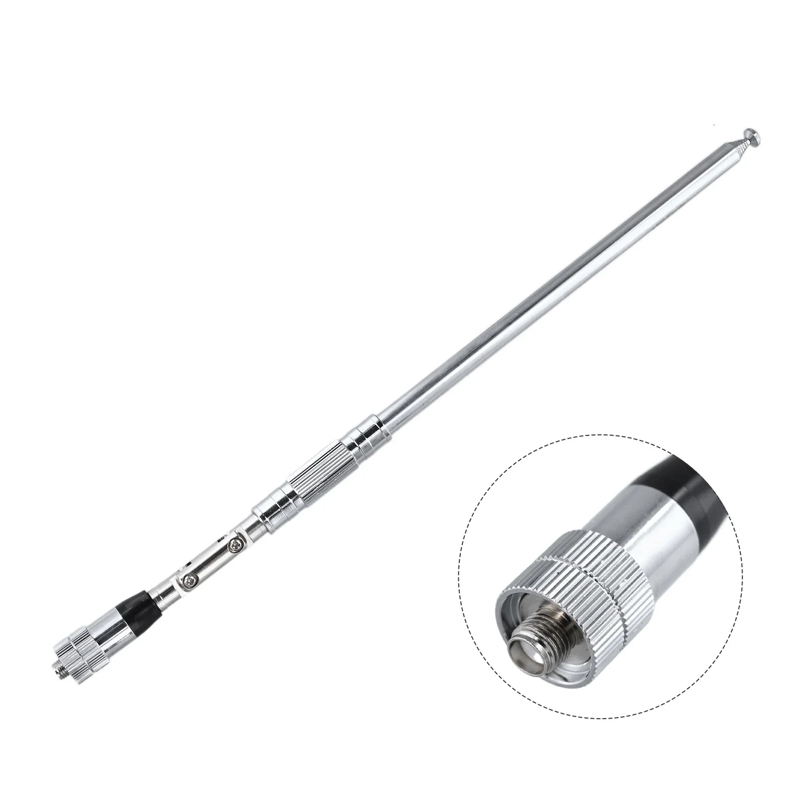 Scalable 27MHz Whip Telescopic Antenna SMA-Female For BAOFENG UV5R UV-5RA Two Way Radio For Kenwood KPG27D For TG-UV2