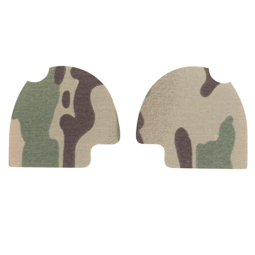 Tactical Headset Sticker Camouflage/Cable Storage 2-in-1 Magic Patch for ComTac(ⅡⅢⅤⅥ) Hunting Shooting Noise Canceling Headphone