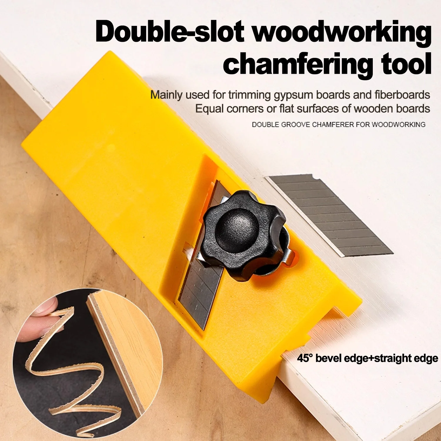 Woodworking Gypsum Board Planer Tool Drywall Edge Chamfer Hand Planes Box Hand Plane Drywall Edge Trimmer Chamfer