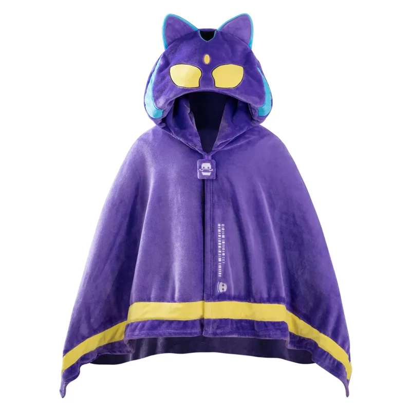 Kamen Rider Extreme Fox Impression Air Conditioner Multi Functional Blanket Lunch Break Office Cover Cloak Warm Shawl Blanket