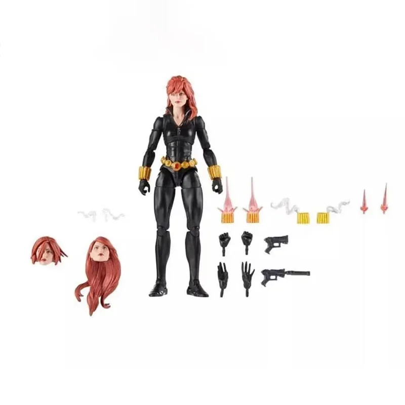 Marvel Legends Avengers Black Widow 60th Anniversary Beyond Earth'S Mightiest Action Figure Model Toy Collection Surprise Gift