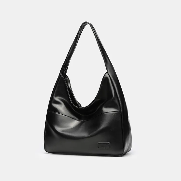 

Women Vintage Shoulder Bag Designers PU Leather Handbags Female Luxury Top-handle Hobo Bags Fashion Brand Large Capacity Totes