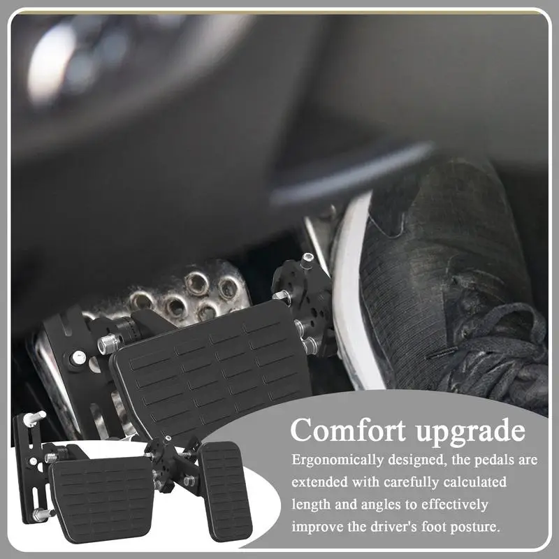 

Car Pedal Extender Clutch Pedal Extenders Auto Brake Pedal Accessories Short Drivers Pedal Extensions Accelerator Pedals Extende