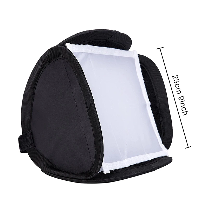 9INCH SLR Flash Portable Softbox Diffuser for 580EX 430EX 600EX Flash Dropshipping