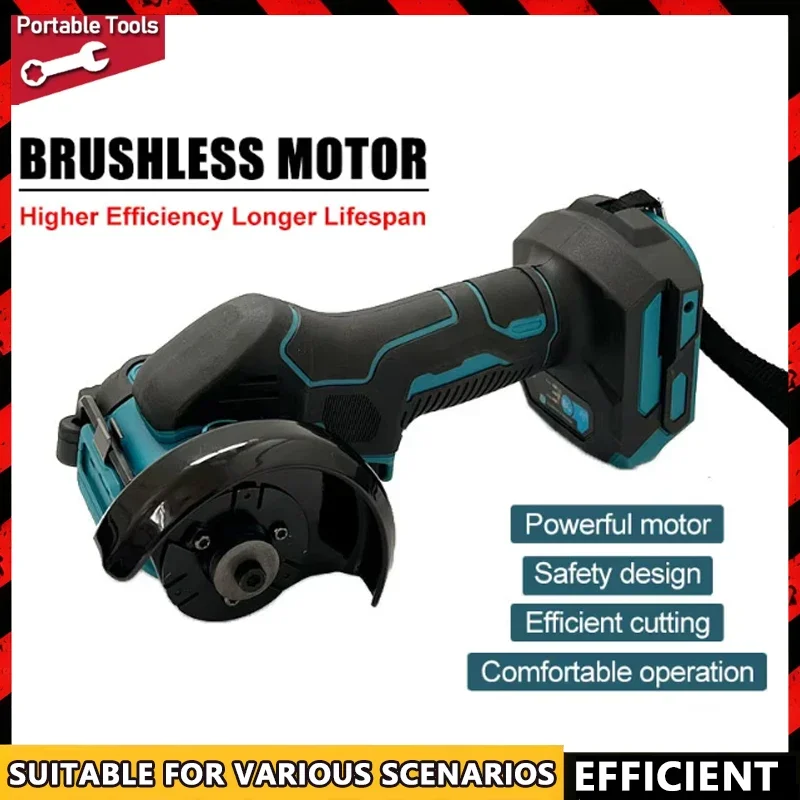 

Fit Makita New 3 Inch Mini Angle Grinder Cordless 3 Inch Electirc CUT OFF Tool Cutting Circular Saw Power Tool 20V Battery