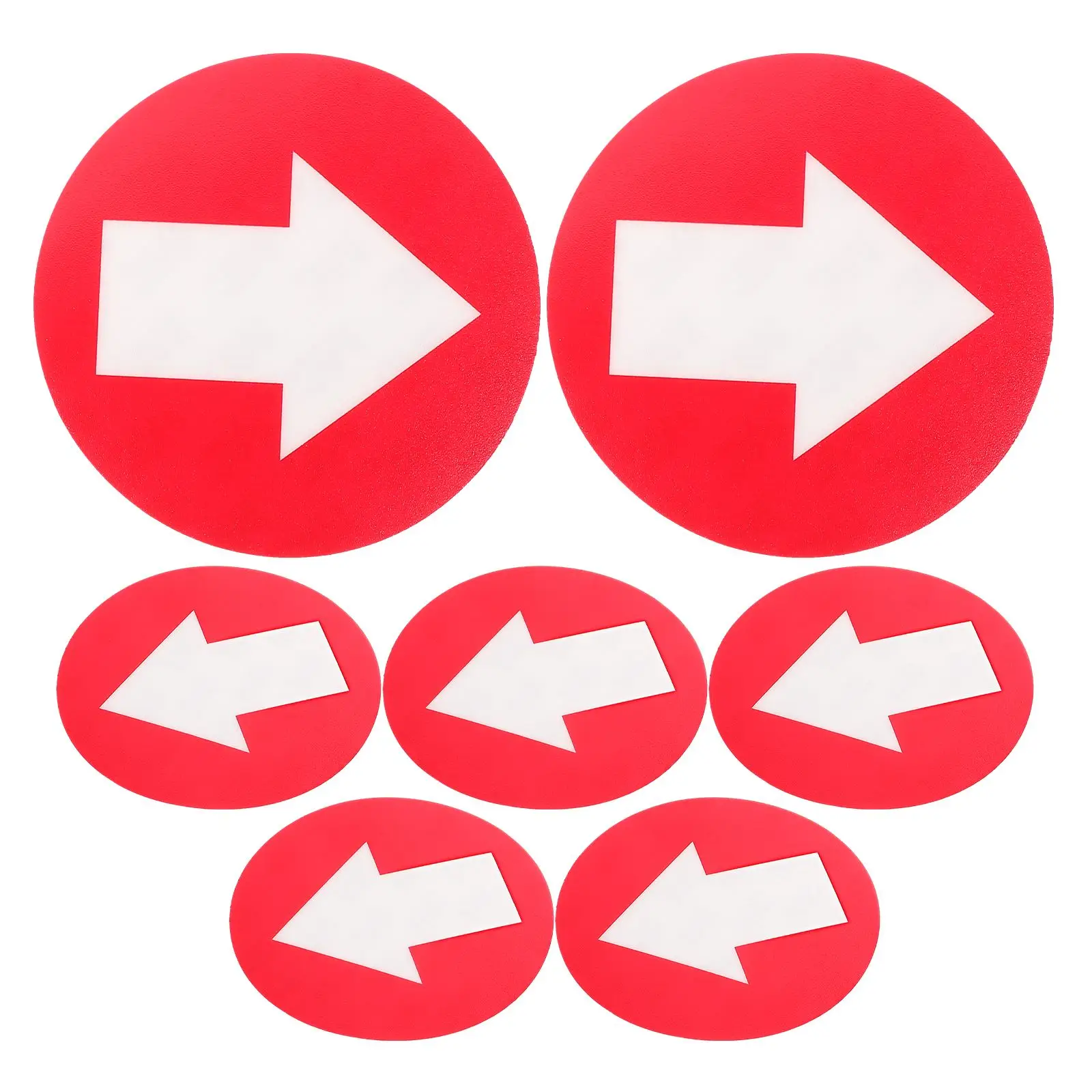 

10pcs Outdoor Camping Direction Marking Stickers Bright Reflective Trail Markings Arrow Direction Markers Arrow Direction Signs