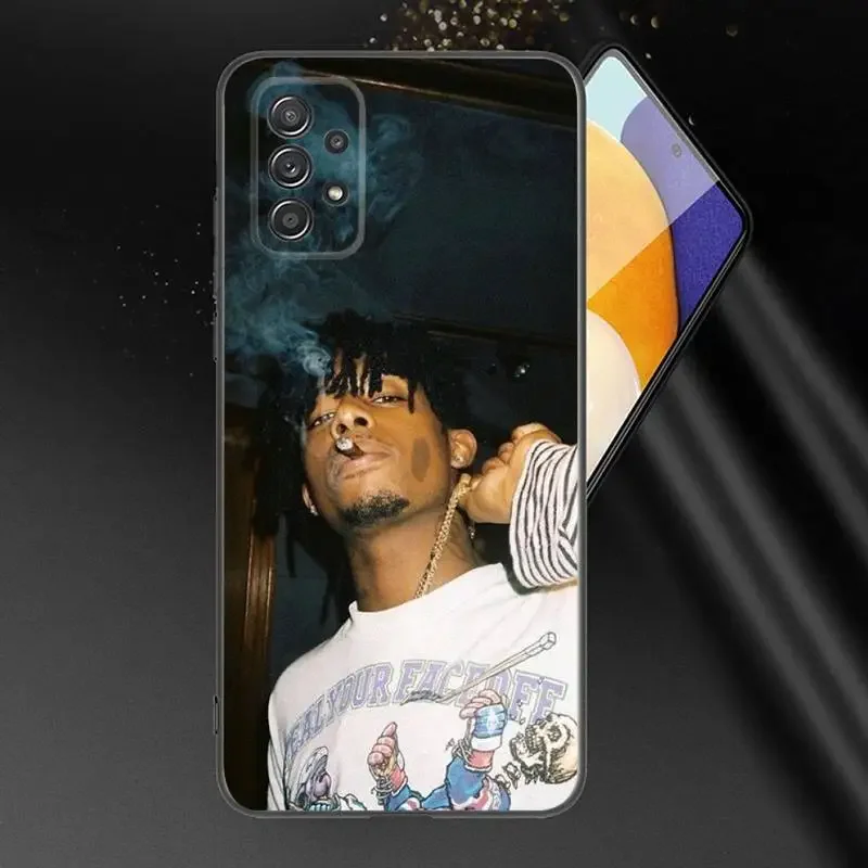 Rapper P-Playboi C-Carti Phone Case For Samsung A91 80 70 53 42 32 30 20 A50 30S 50S 21S 20S A20E Black Case