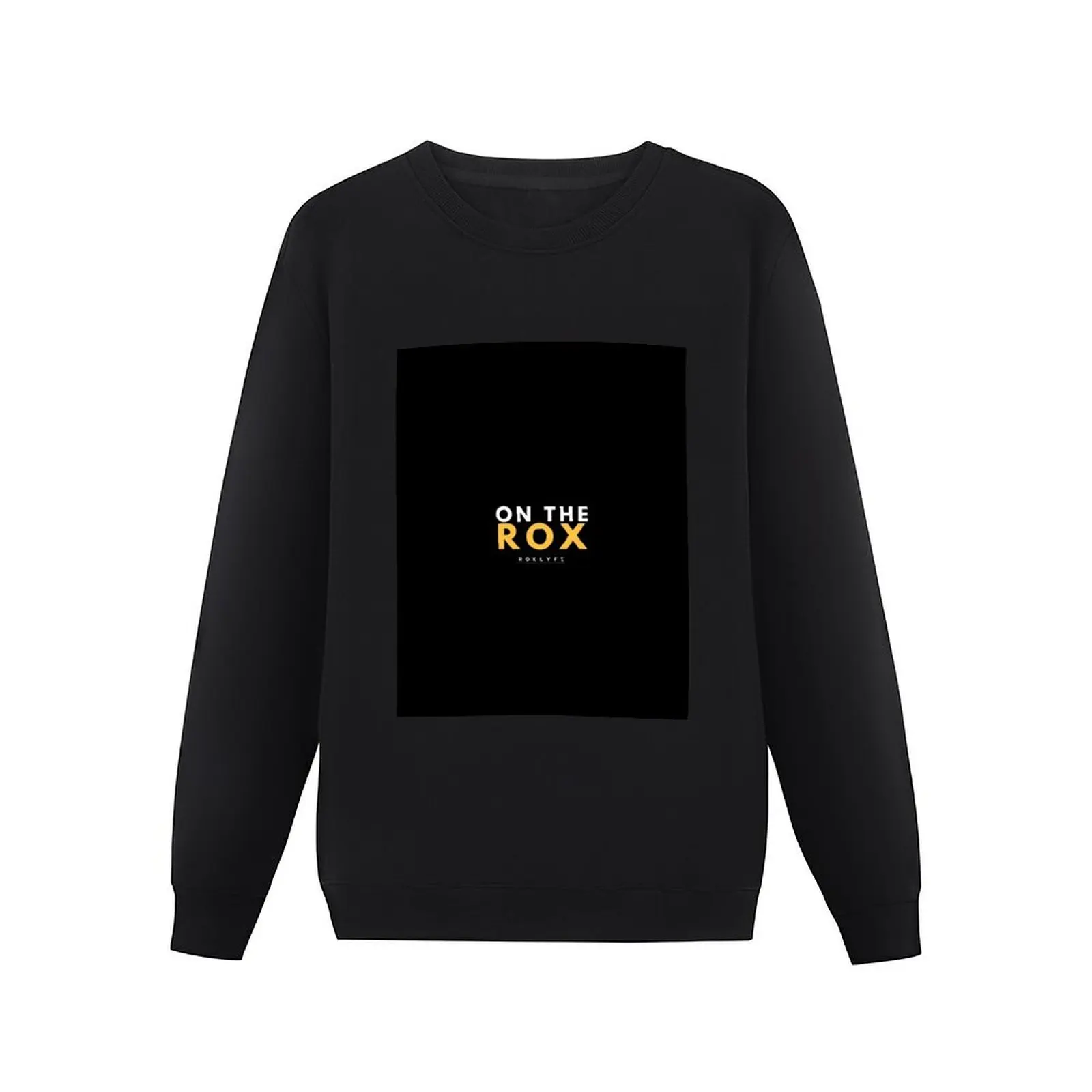 HYROX - Op de ROX (witte tekst) - Rox Lyfe - Voor HYROX Fans en atleten Pullover Hoodie herenkleding nieuw sweatshirt