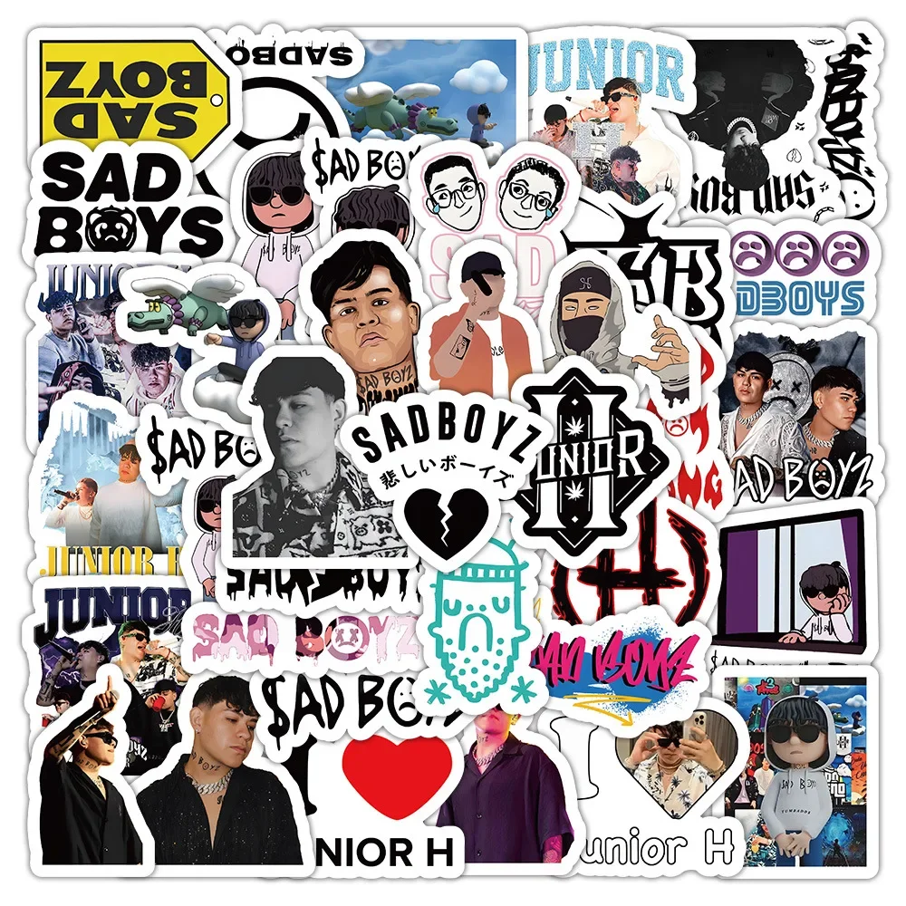 10/50PCS Cartoon SadBoyz Graffiti Stickers Waterproof Decoration DIY Luggage Laptop Guitar Bike Skateboard Sticker Decals