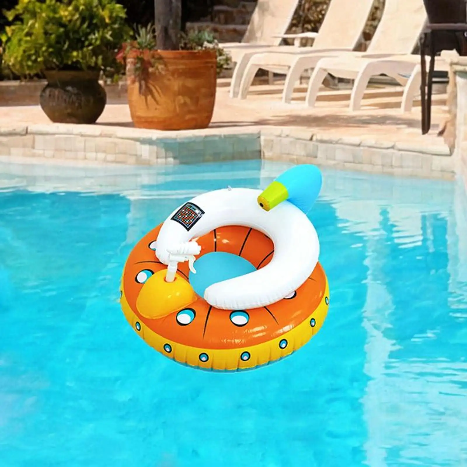 

Kids Inflatable Pool Float Children Swimming Ring for Summer Vacation Babies