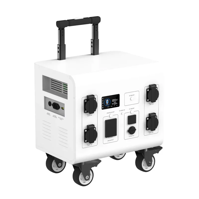 

[Hot Sale] EU Warehouse 3000W Mobile Power Station Solar Generator Pure Sine Wave Home Outdoor Camping Solar Energy Storage Sola