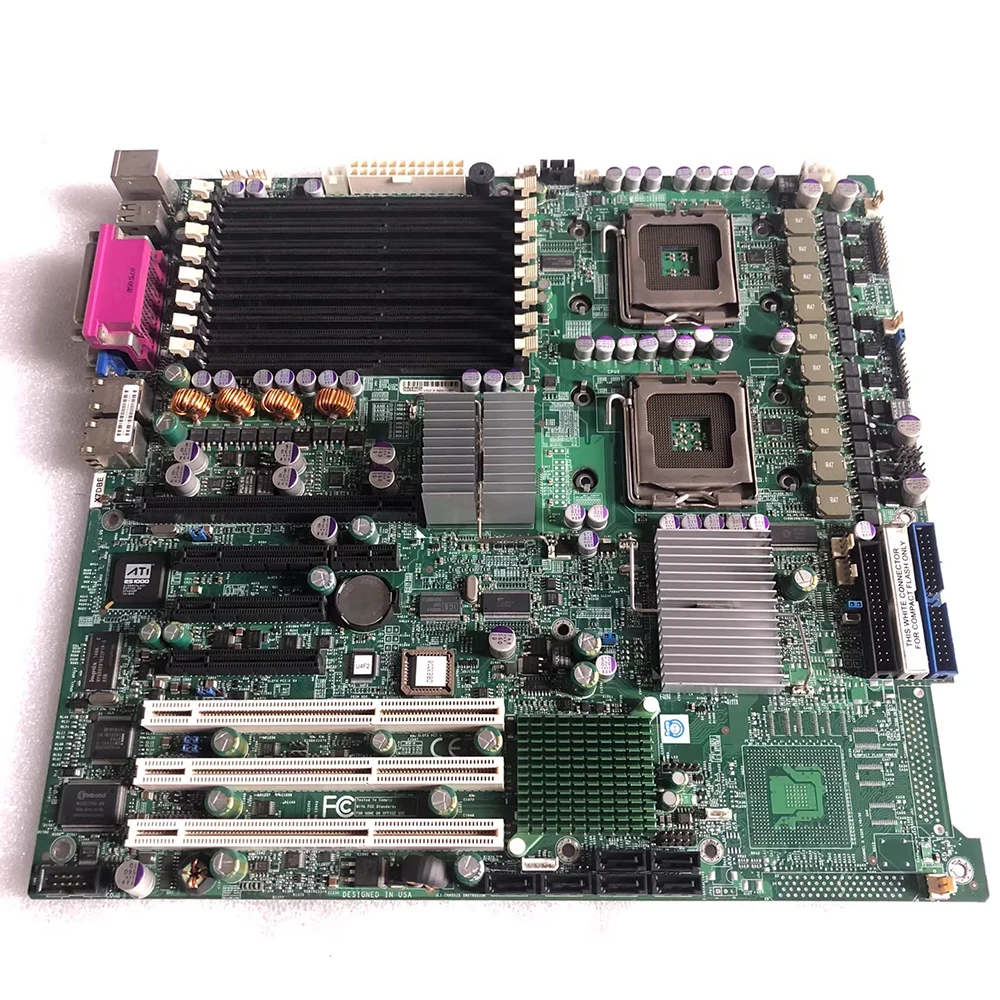 LGA771 Dual Channel Server Motherboard 5000P  Supports 54 Dual Channel Xeon Motherboard X7DBE